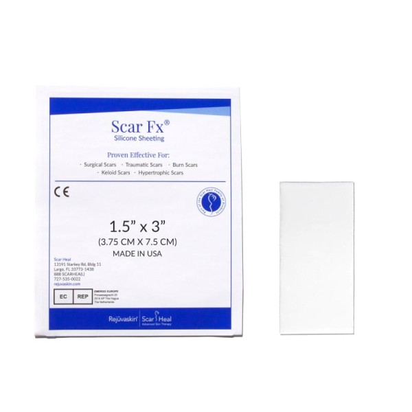 Scar Fx Silicone Sheeting 3.75cm x 7.5cm (Narbenheilung) (CHF 27)