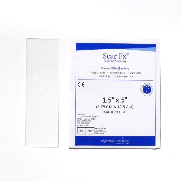 Scar Fx Silicone Sheeting 3.75cm x 12.5cm (Narbenpflaster) (CHF 21)