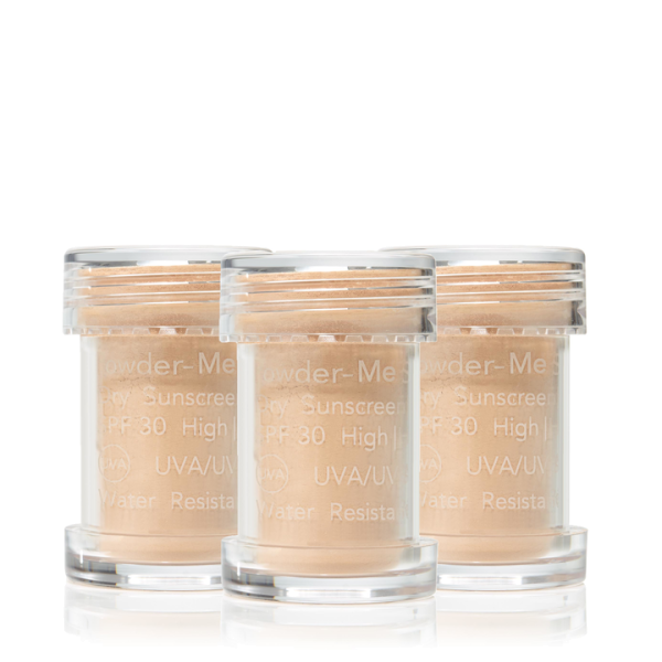 Nude, Powder-Me REFILL PACK-3 (for Brush) Dry Sunscreen SPF30 (CHF 42)